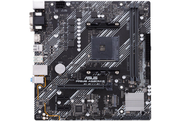 Płyta główna ASUS A520M-E Prime Socket AM4 AMD A520 DDR4 miniATX