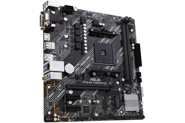 Płyta główna ASUS A520M-E Prime Socket AM4 AMD A520 DDR4 miniATX