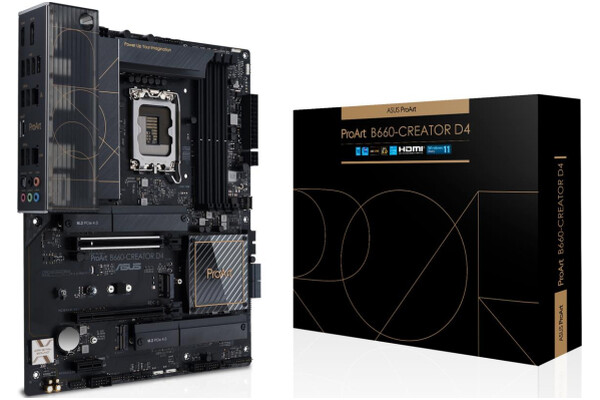 Płyta główna ASUS B660 Proart Creator Socket 1700 Intel B660 DDR4 ATX