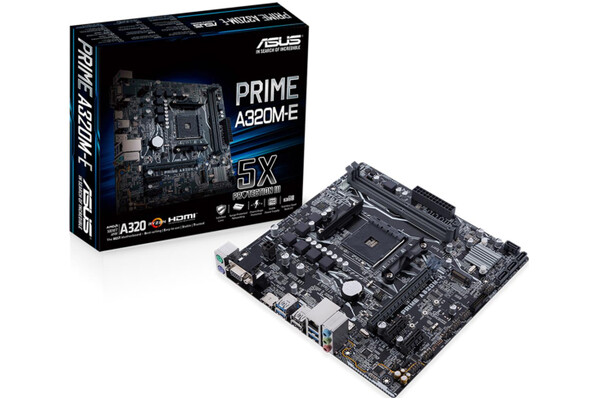 Płyta główna ASUS A320M-E Prime Socket AM4 AMD A320 DDR4 miniATX