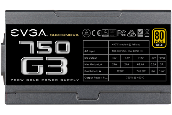 EVGA Supernova G3 750W ATX