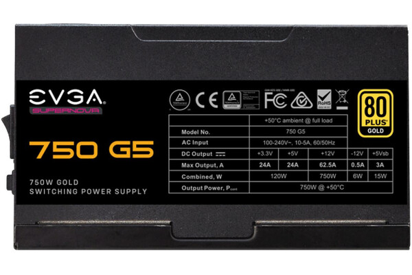 EVGA Supernova G5 750W ATX