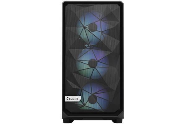 Obudowa PC Fractal Design Meshify 2 Lite TG Light Midi Tower czarny