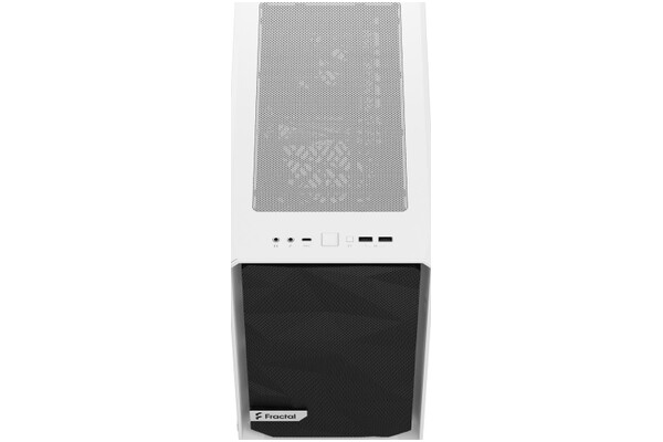 Obudowa PC Fractal Design Meshify 2 Nano TG Clear ITX biały