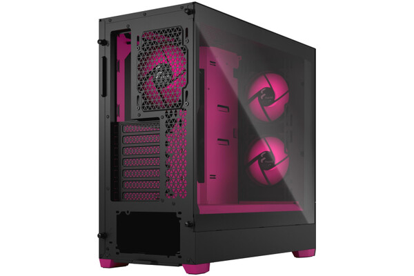 Obudowa PC Fractal Design Pop Air TG Midi Tower Czarno-różowy