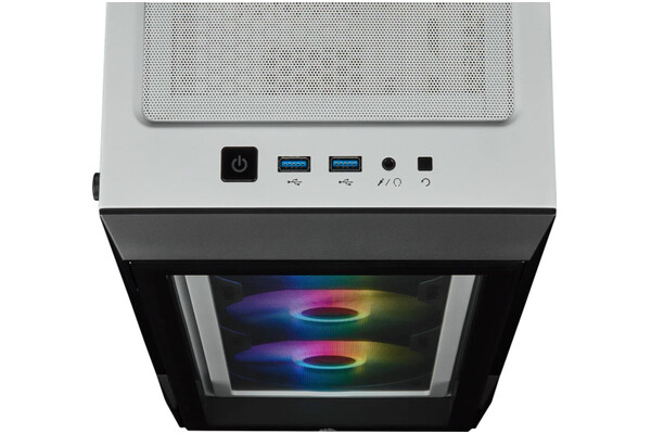 Obudowa PC CORSAIR 220T iCue Midi Tower biały