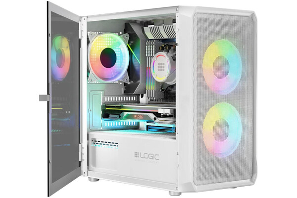 Obudowa PC Logic Portos Mini Mini Tower biały