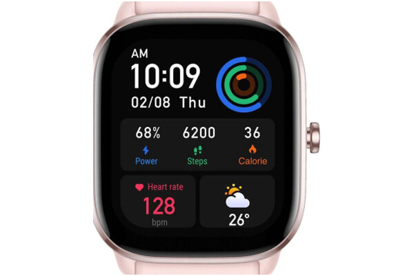 Smartwatch HUAMI Amazfit GTS 4 Mini różowy
