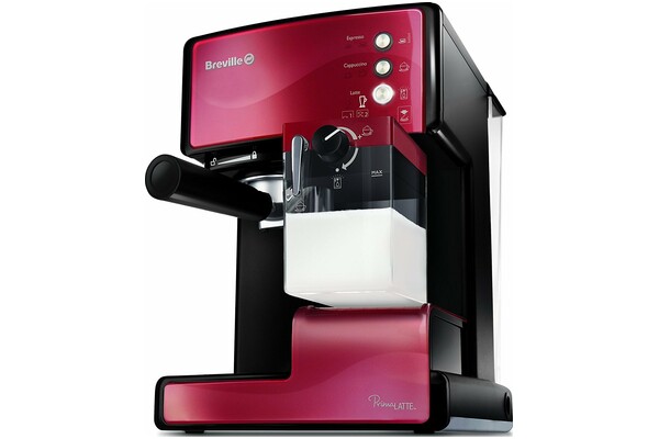 Ekspres Breville Prima Latte VCF046X kolbowy czerwony