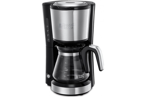 Ekspres RUSSELL HOBBS Compact Home 2421056 Przelewowy srebrno-czarny