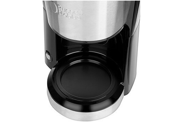 Ekspres RUSSELL HOBBS Compact Home 2421056 Przelewowy srebrno-czarny