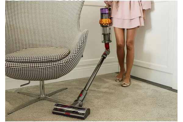 Odkurzacz DYSON V15 Absolute Detect pionowy bezworkowy 660W Szaro-czerwony