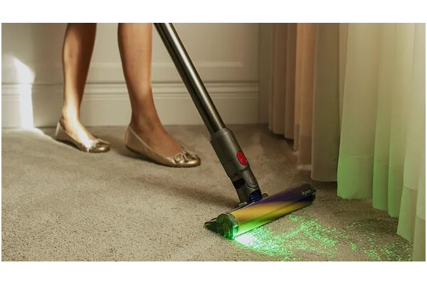 Odkurzacz DYSON V15 Absolute Detect pionowy bezworkowy 660W Szaro-czerwony