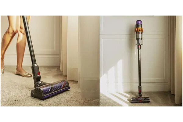 Odkurzacz DYSON V15 Absolute Detect pionowy bezworkowy 660W Szaro-czerwony
