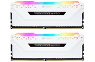 Pamięć RAM CORSAIR Vengeance RGB Pro White 16GB DDR4 3200MHz 1.35V