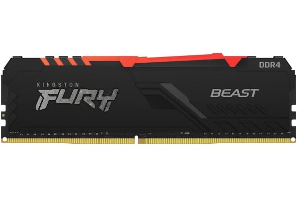 Pamięć RAM Kingston Fury Beast RGB 16GB DDR4 2666MHz 1.2V