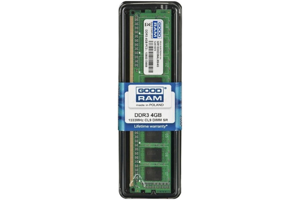 Pamięć RAM GoodRam 4GB DDR3 1333MHz 1.6V 9CL