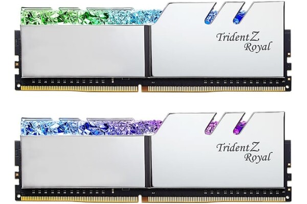 Pamięć RAM G.Skill Trident Z Royal Silver 16GB DDR4 4800MHz 1.5V 18CL