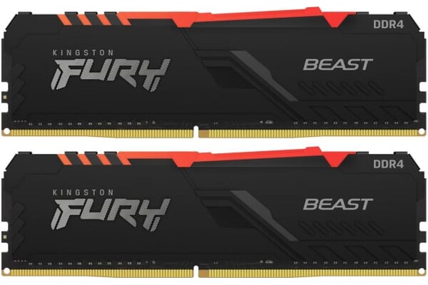 Pamięć RAM Kingston Fury Beast RGB KF436C18BB2AK264 64GB DDR4 3600MHz 1.2V