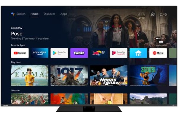 Telewizor TOSHIBA 55QA7D63DG 55" 4K Ultra HD