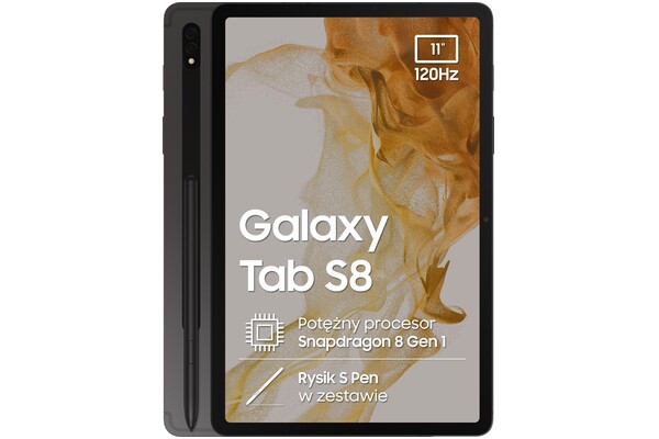 Tablet Samsung Galaxy Tab S8 11" 8GB/128GB, grafitowy
