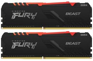 Pamięć RAM Kingston Fury Beast KF436C17BBK216 16GB DDR4 3600MHz 1.35V