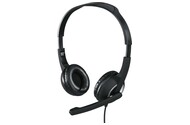 Słuchawki Hama HSP150 Essential Nauszne Przewodowe czarny