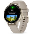 Smartwatch Garmin Venu 3S kremowy