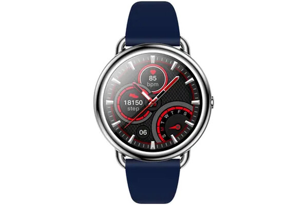 Smartwatch Bemi Cosmo srebrno-niebieski