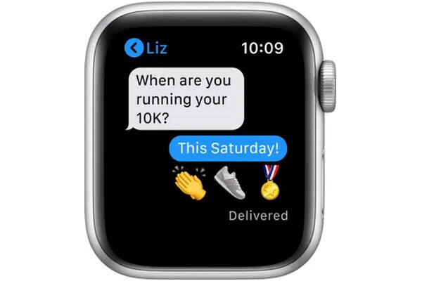 Smartwatch Apple Watch SE Niebiesko-srebrny