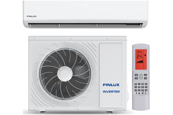 Klimatyzator ścienny (SPLIT) z montażem Finlux FNAC1S18WH Solo