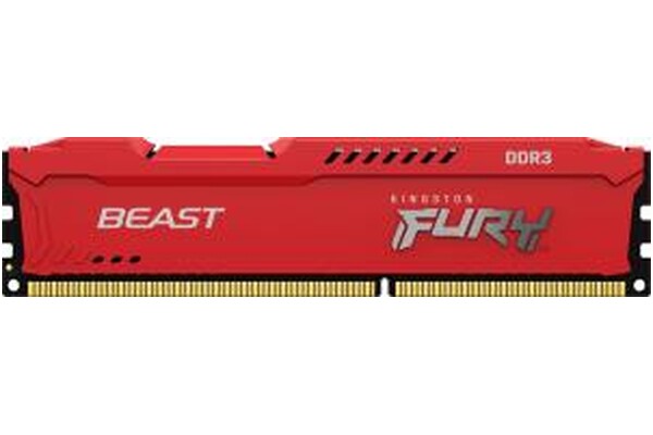 Pamięć RAM Kingston Fury Beast 16GB DDR3 1600MHz 1.5V 10CL