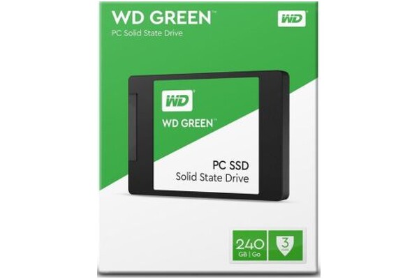 Dysk wewnętrzny WD WDS240G1G0A Green SSD SATA (2.5") 240GB