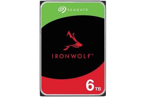 Dysk wewnętrzny Seagate ST6000VN006 Ironwolf HDD SATA (3.5") 6TB