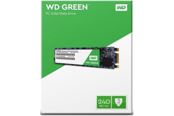 Dysk wewnętrzny WD WDS240G1G0B Green SSD M.2 NVMe 240GB