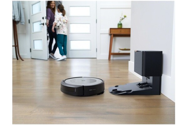 Odkurzacz iRobot I5+ Roomba (i5576) robot sprzątający z pojemnikiem szary