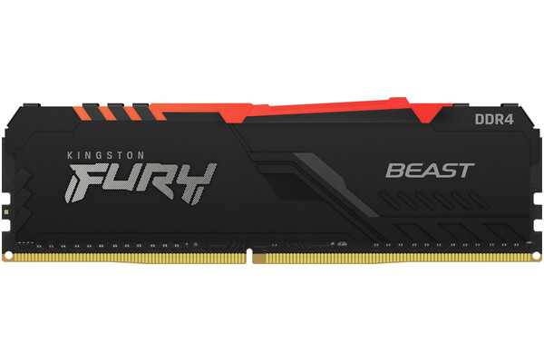 Pamięć RAM Kingston Fury Beast RGB 8GB DDR4 2666MHz 1.2V