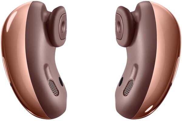 Słuchawki Samsung Galaxy Buds Live Douszne Bezprzewodowe brązowy