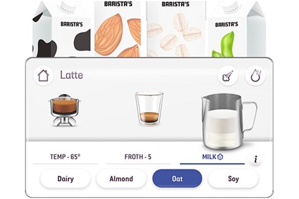 Ekspres SAGE Barista Touch SES881SST kolbowy biały