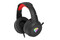 Słuchawki Genesis Neon 200 Nauszne Przewodowe czarno-czerwony