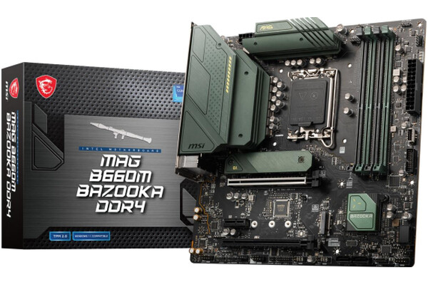 Płyta główna MSI B660M MAG Bazooka Socket 1700 Intel B660 miniATX
