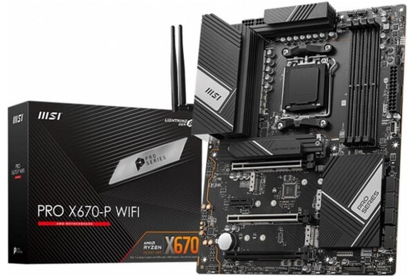 Płyta główna MSI X670P Pro WiFi Socket AM5 AMD X670 ATX