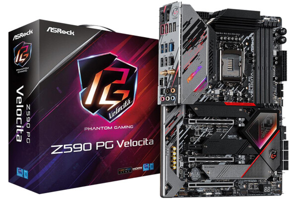 Płyta główna ASrock Z590 Phantom Gaming Velocita Socket 1200 Intel Z590 ATX