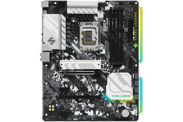 Płyta główna ASrock B660 Steel Legend Socket 1700 Intel B660 ATX