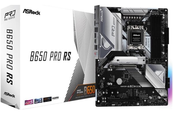 Płyta główna ASrock B650 Pro RS Socket AM5 AMD B650 ATX