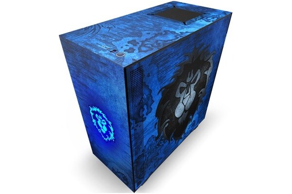Obudowa PC NZXT H510B WoW Alliance Midi Tower niebieski