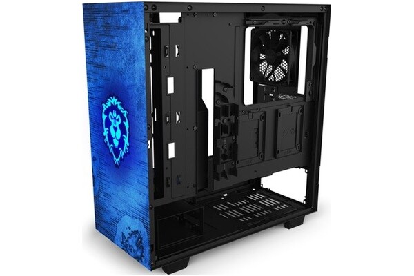 Obudowa PC NZXT H510B WoW Alliance Midi Tower niebieski
