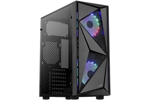 Obudowa PC Aerocool Glider Cosmo Midi Tower czarny