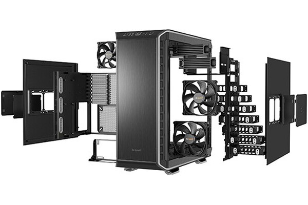 Obudowa PC be quiet! Dark Base 900 Midi Tower czarno-srebrny