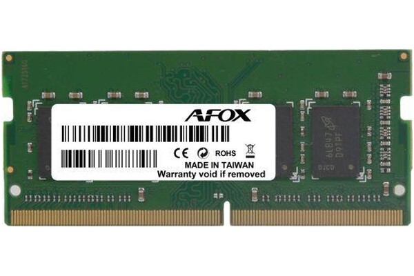Pamięć RAM AFOX AFSD38BK1P 8GB DDR3 1600MHz 1.5V